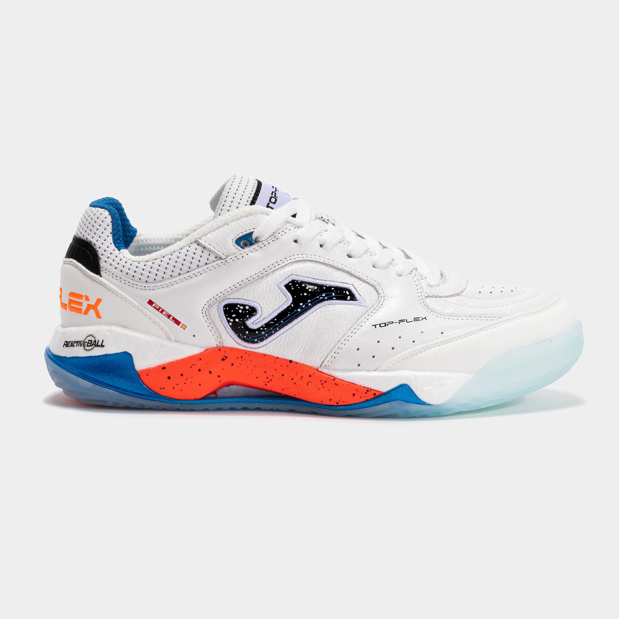 Top Flex Plus Blanco Naranja