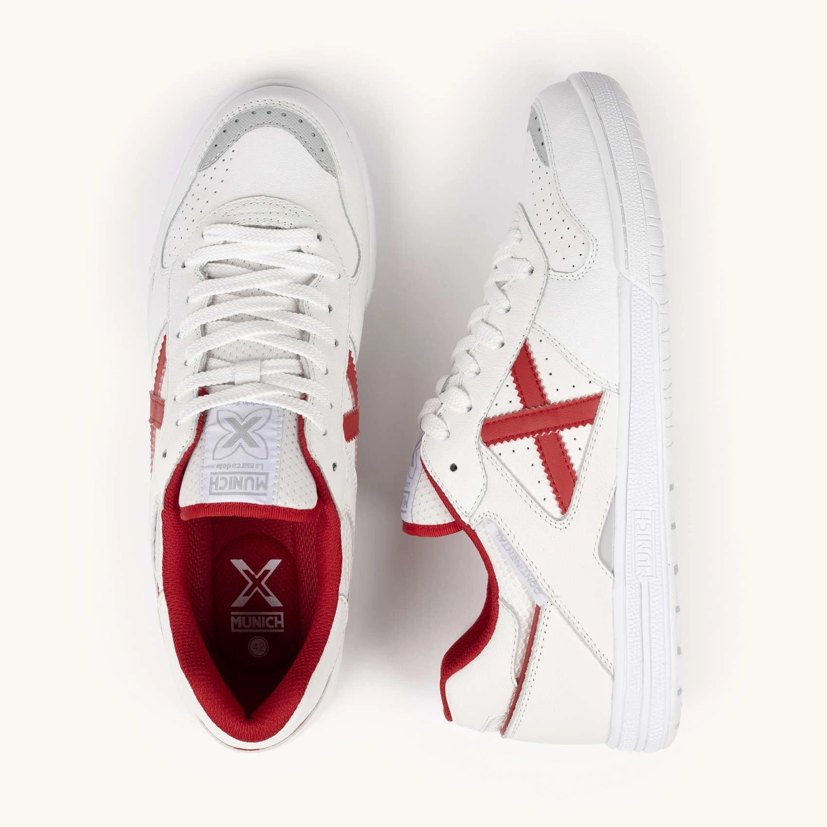 Continental V2 Blanco Rojo