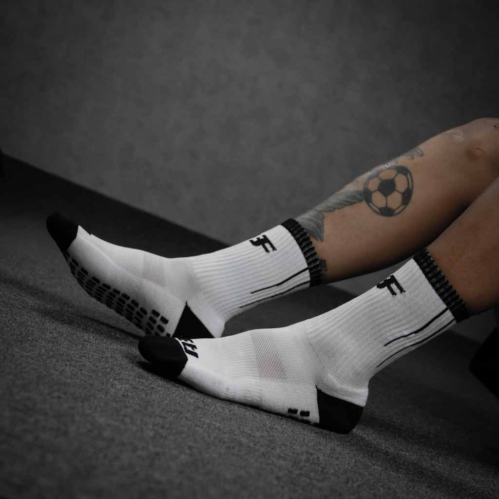 Medias Antideslizantes Blancas