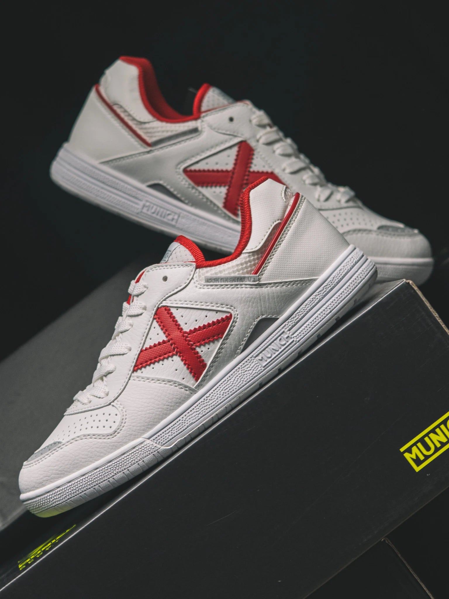 Continental V2 Blanco Rojo