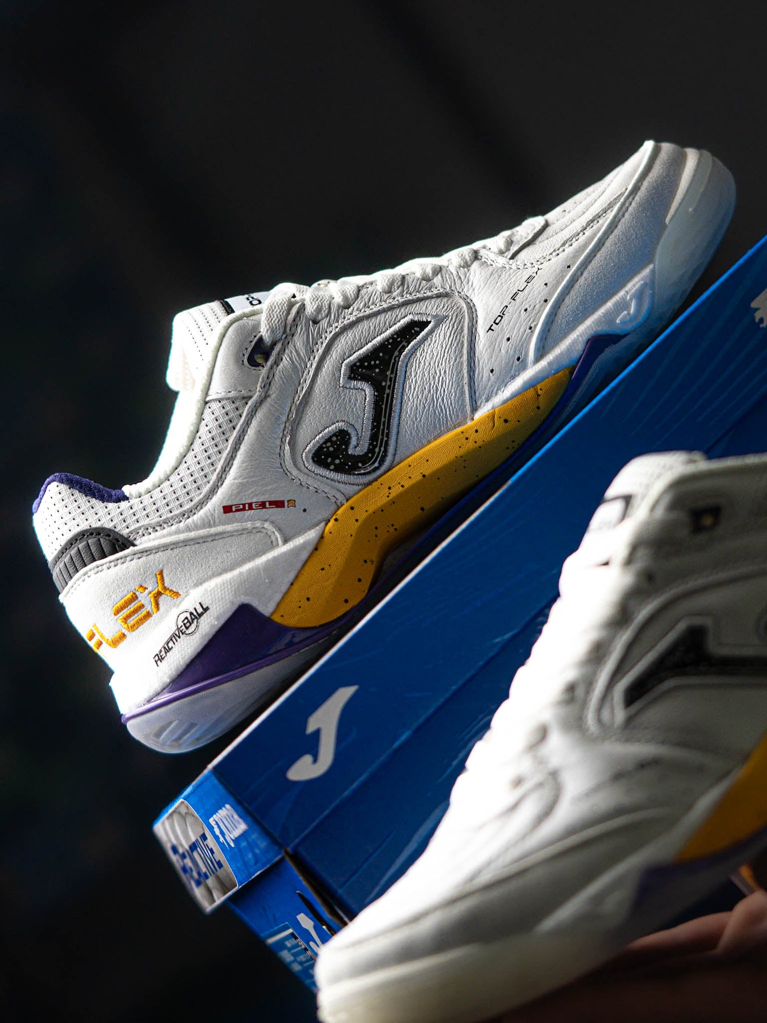 Top Flex Plus Blanco Amarillo