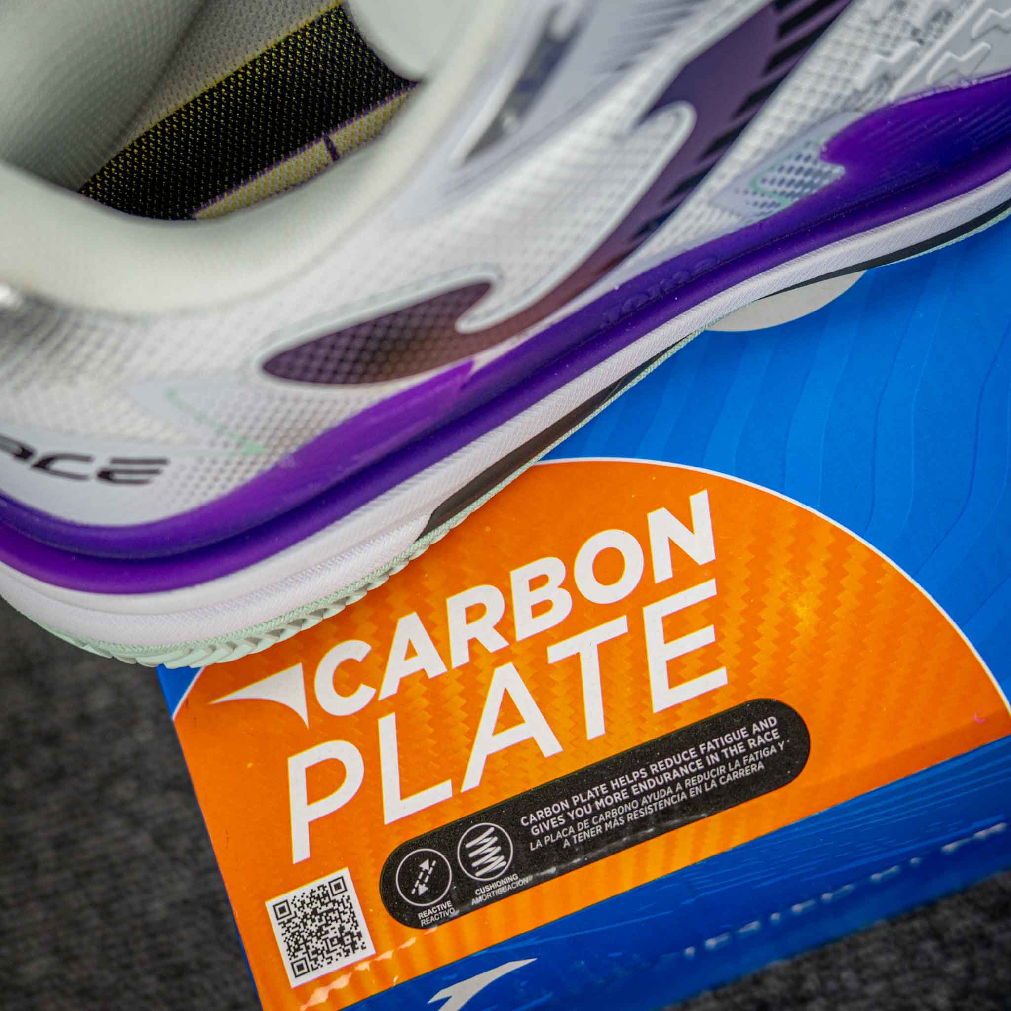 Ace LMujer Blanco Morado