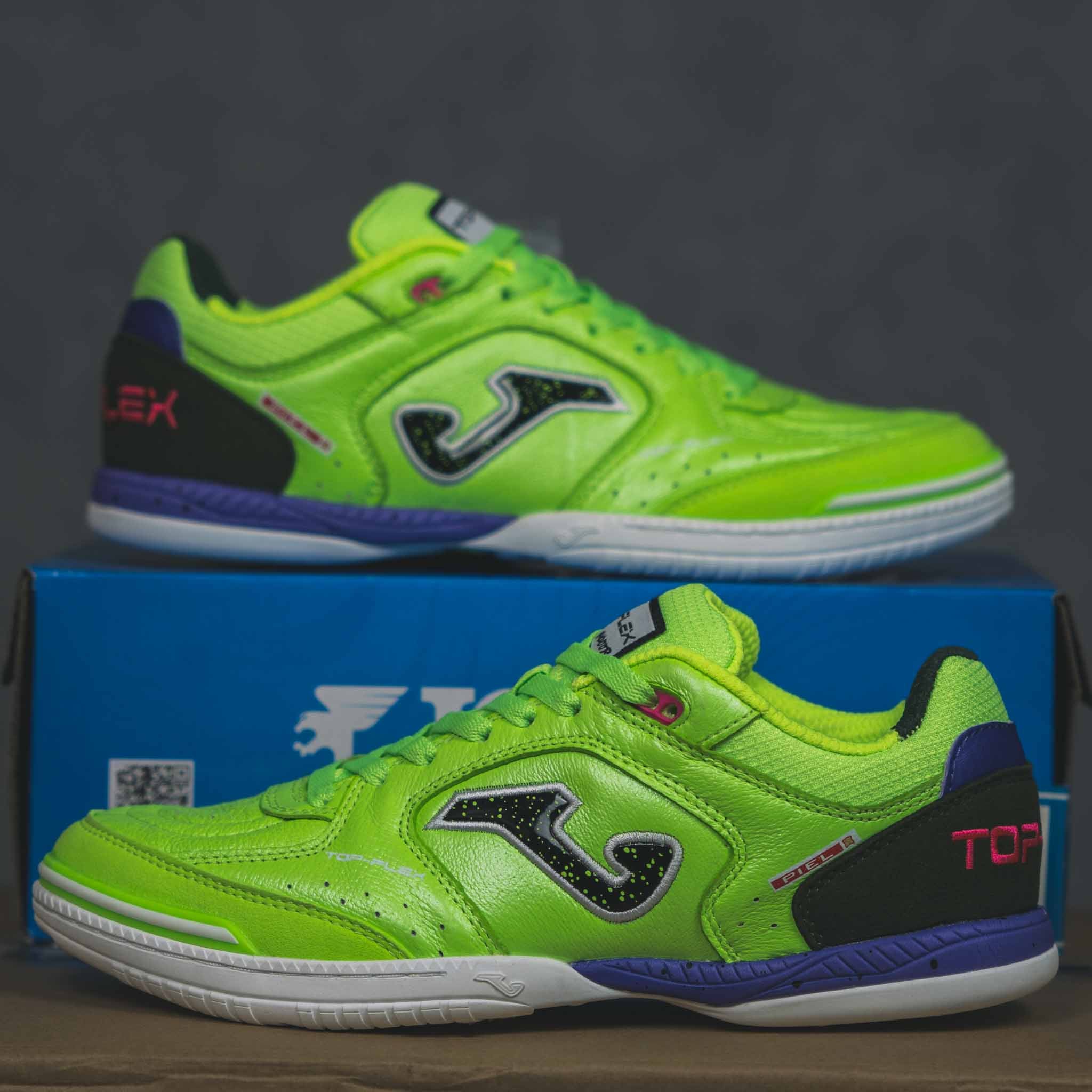 Top Flex Negro Verde Fluor Negro