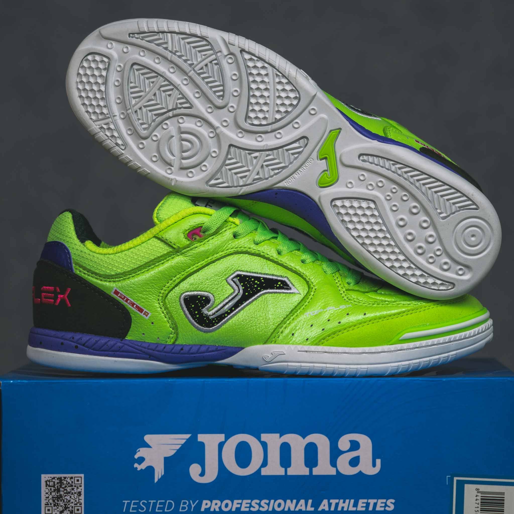 Top Flex Negro Verde Fluor Negro