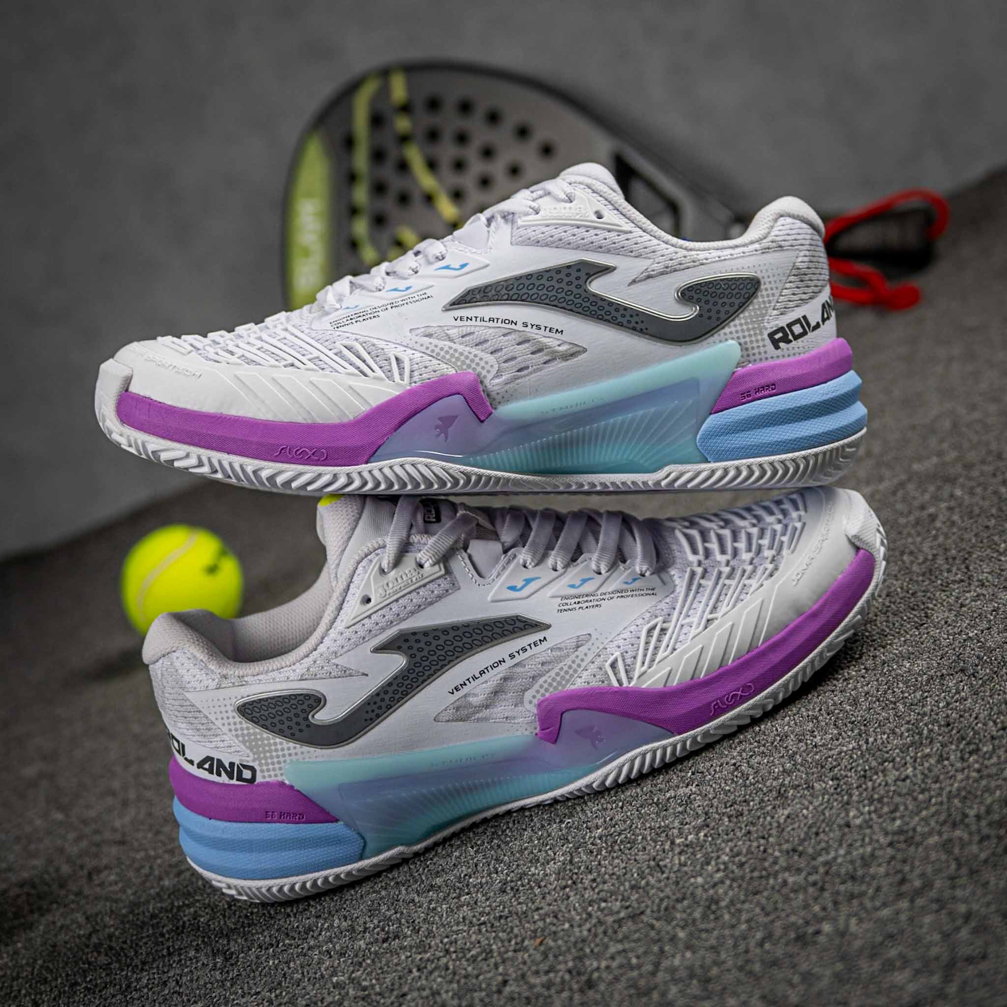 Ronald 24 Clay Blanco Violeta