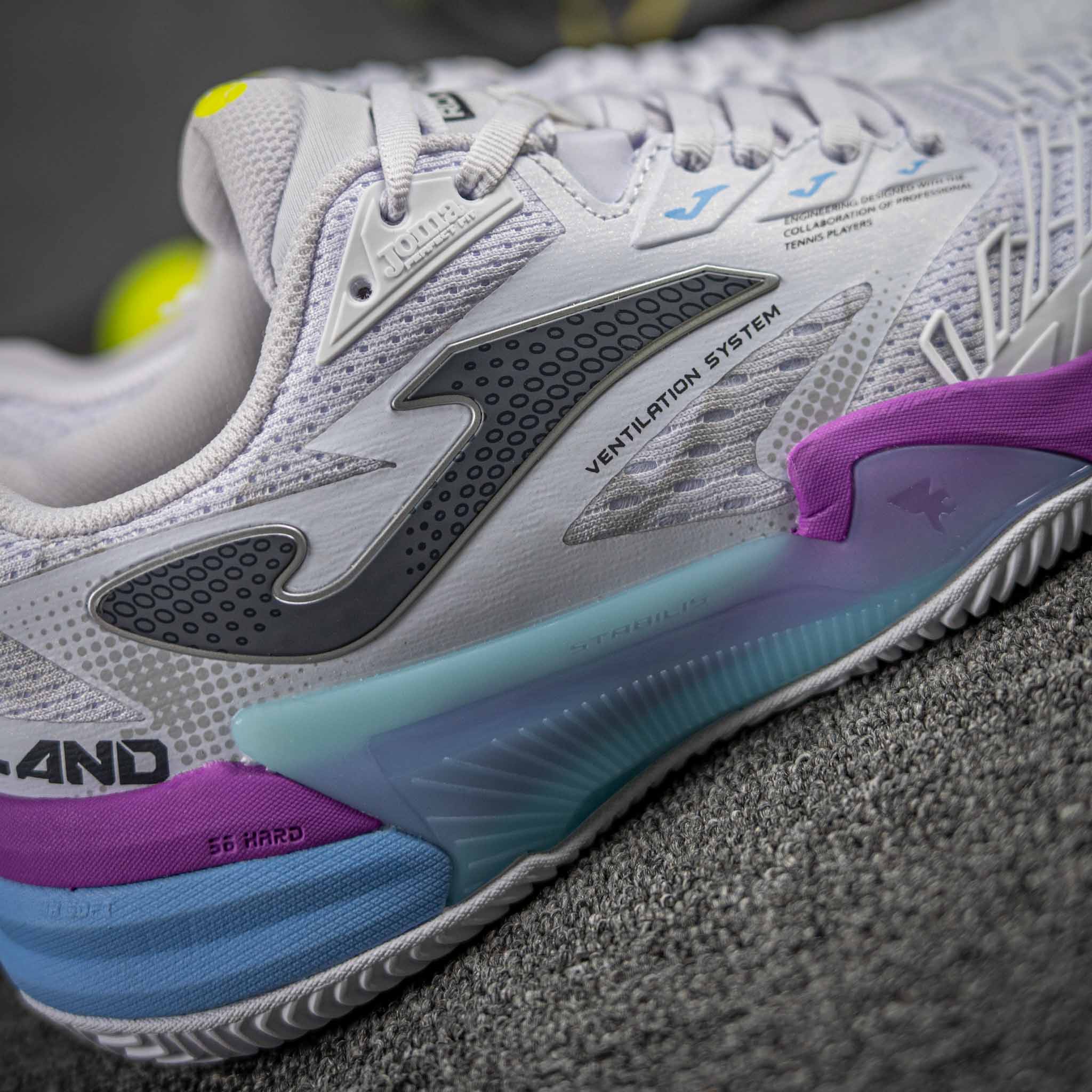 Ronald 24 Clay Blanco Violeta