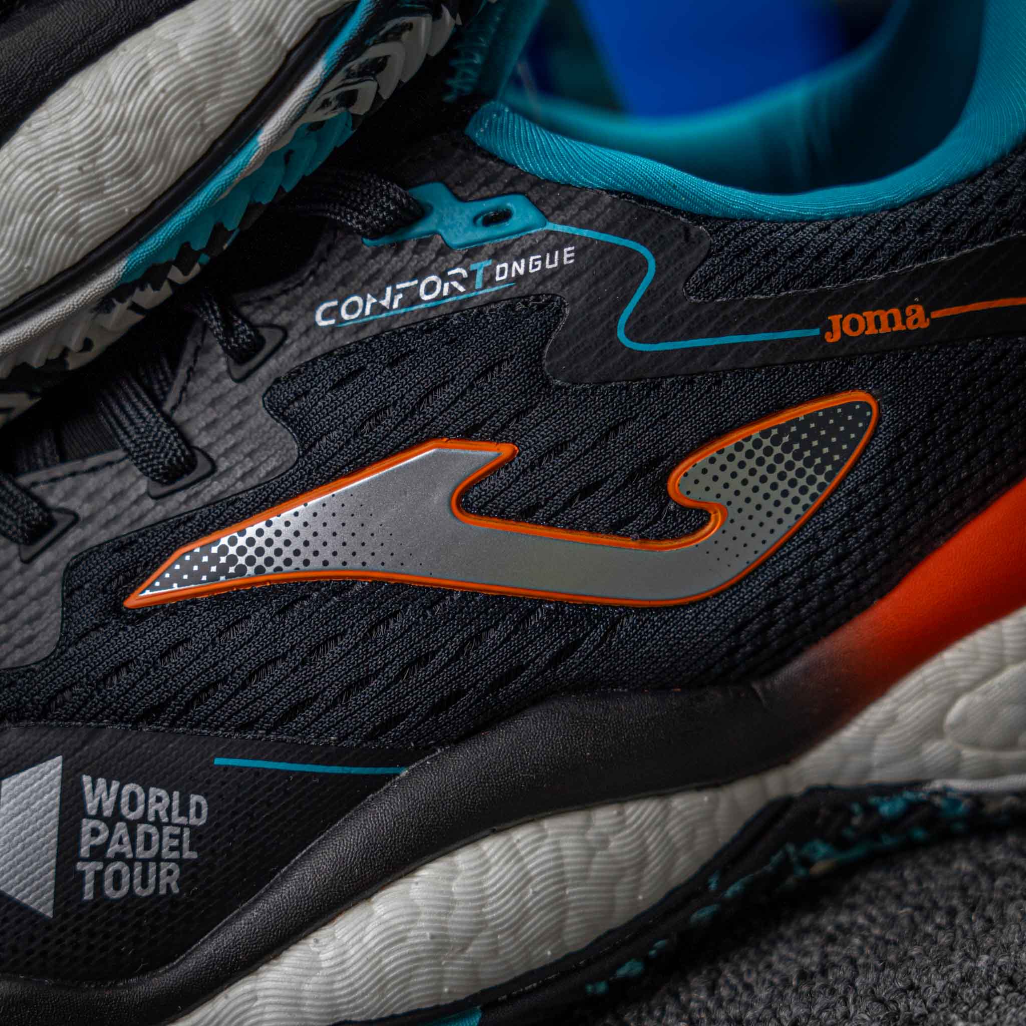 SMASH 23 Clay Negro Turquesa