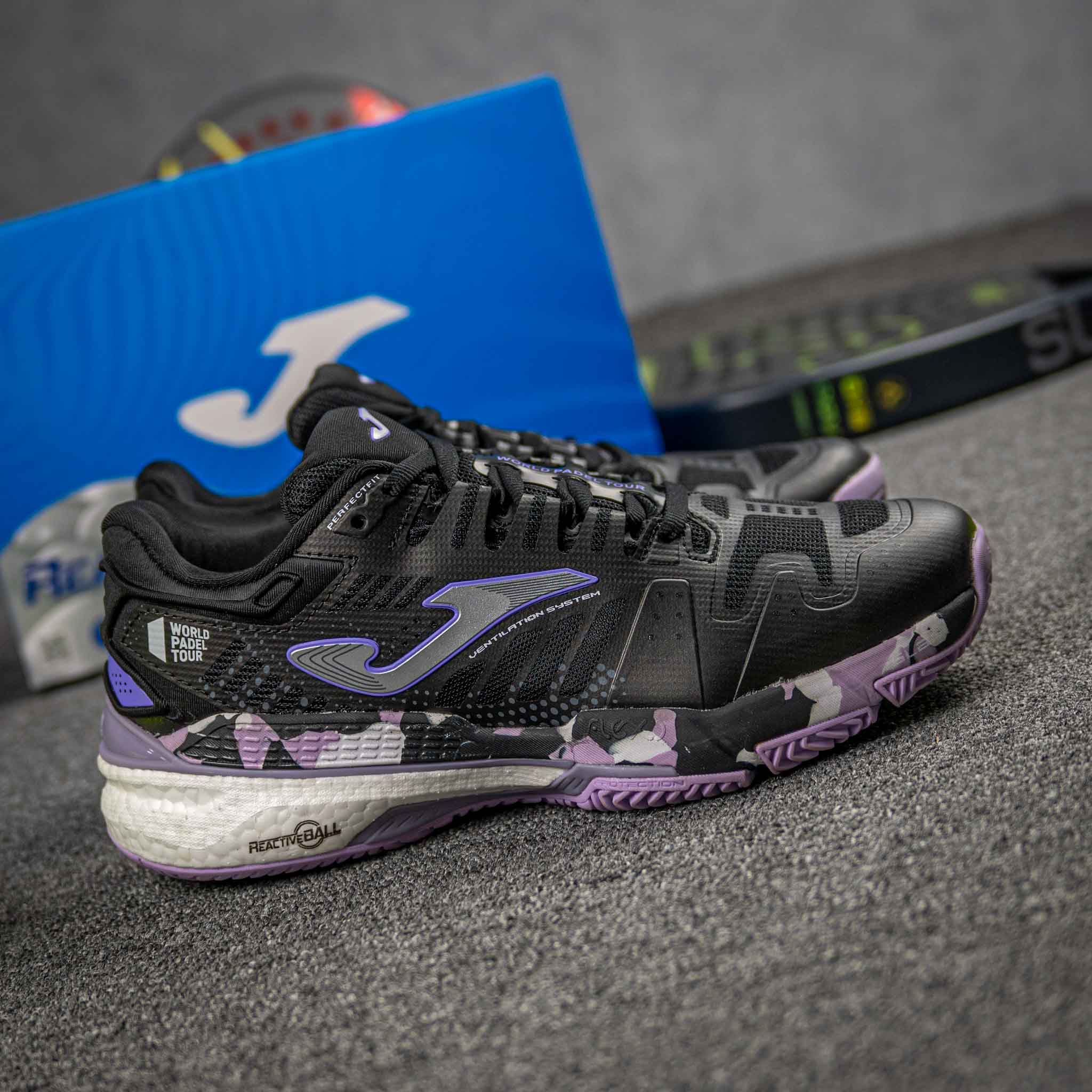 T.SLAM 23 Clay Negro Morado
