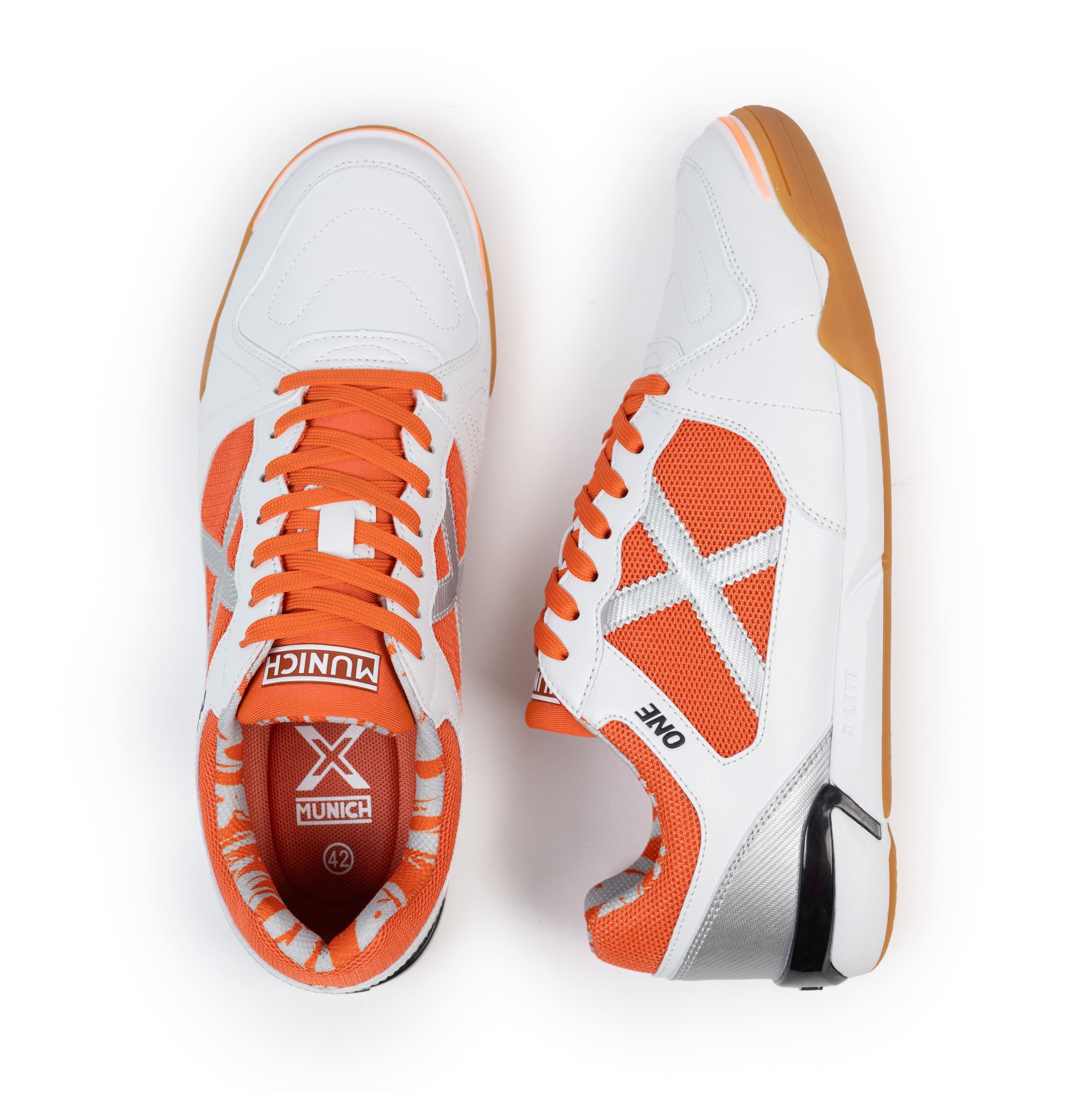 One Indoor Blanco Naranja