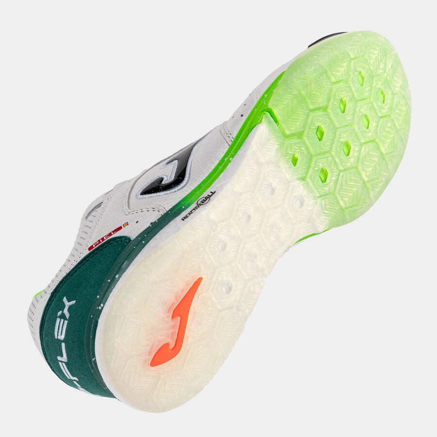 Top Flex Rebound Blanco Verde