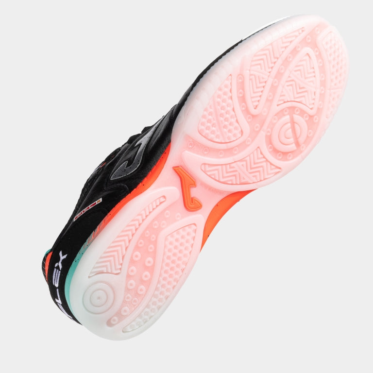 Top Flex Negro Naranja