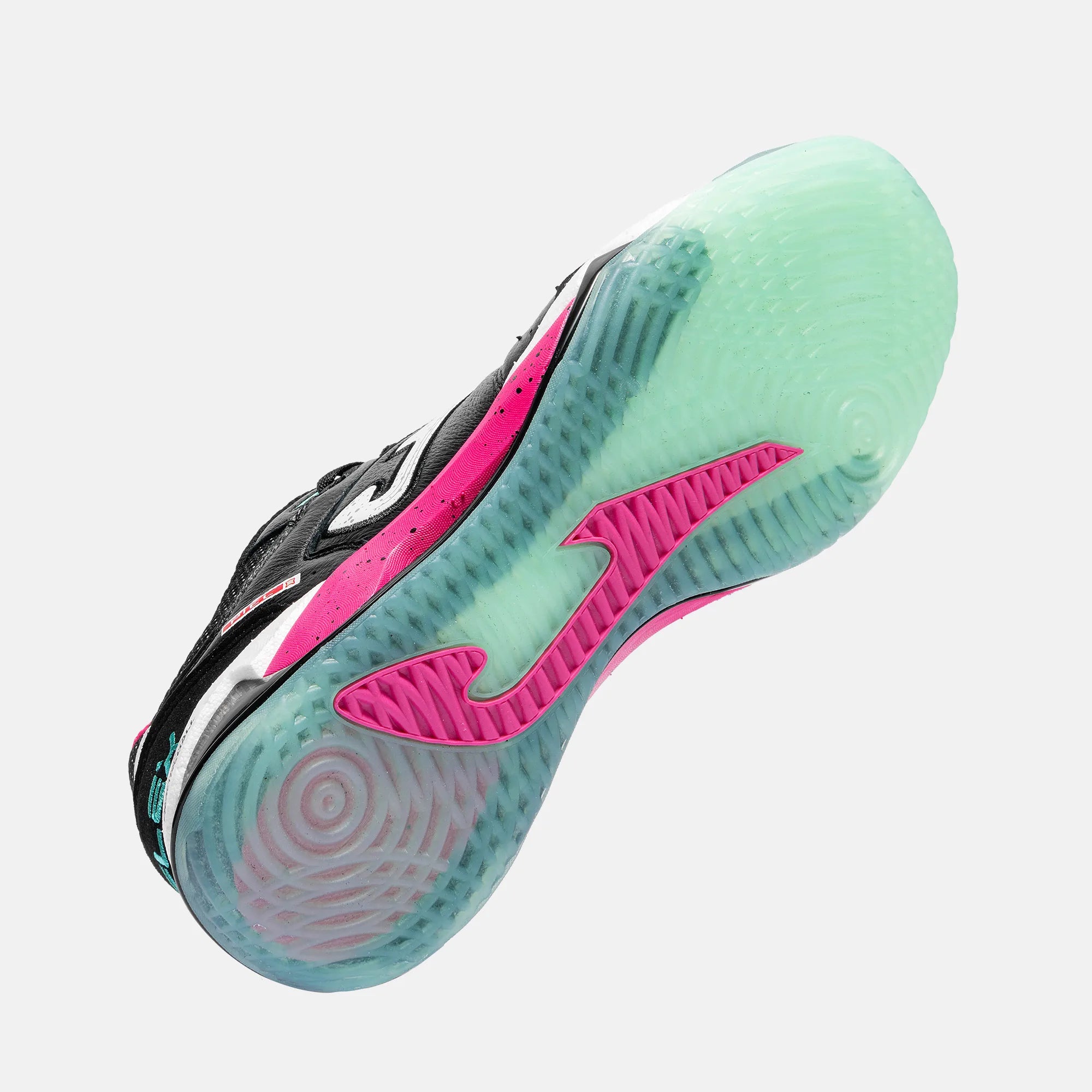 Top Flex Plus Negro Fucsia