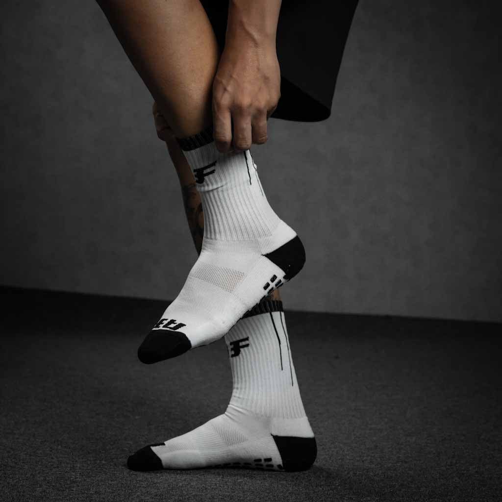 Medias Antideslizantes Blancas