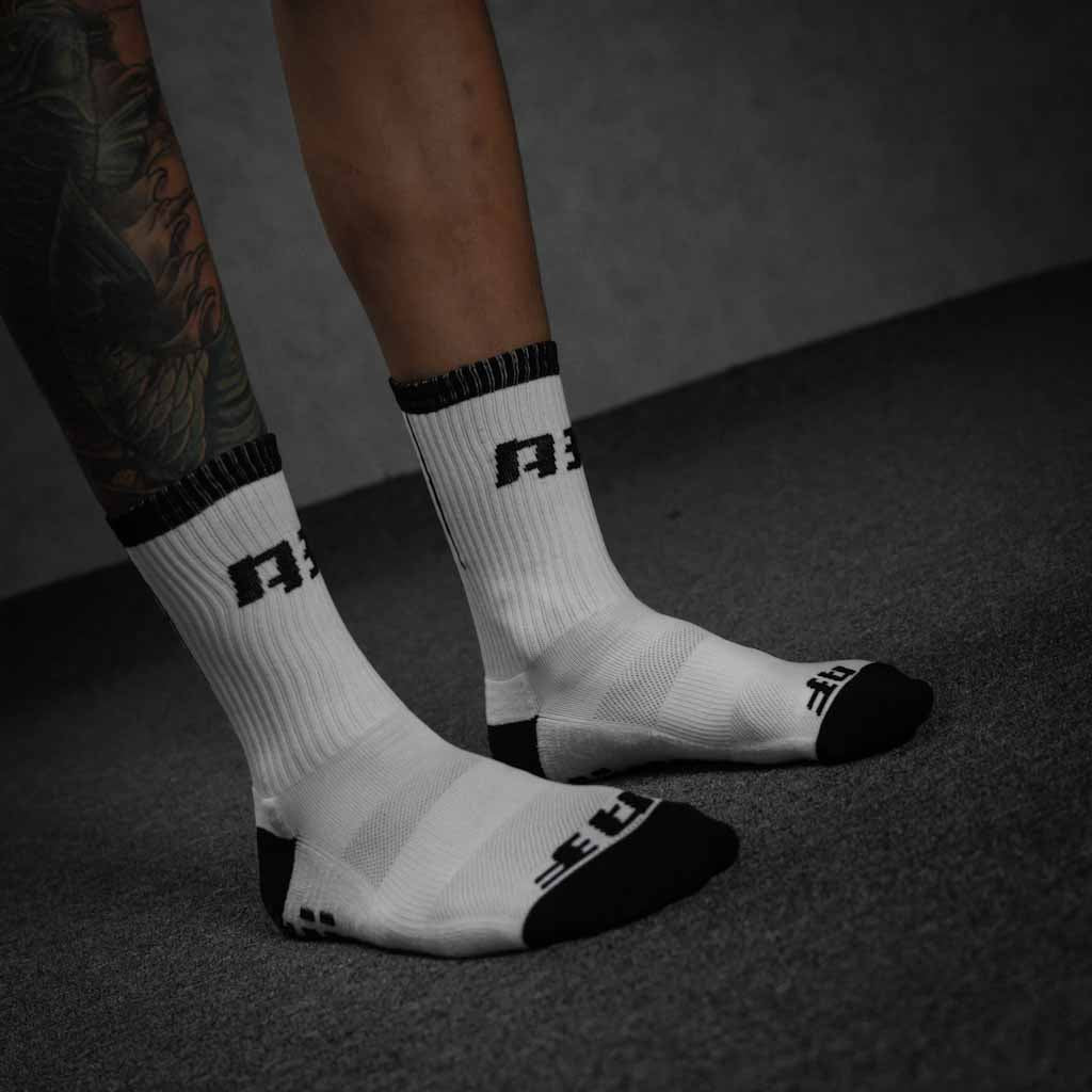 Medias Antideslizantes Blancas