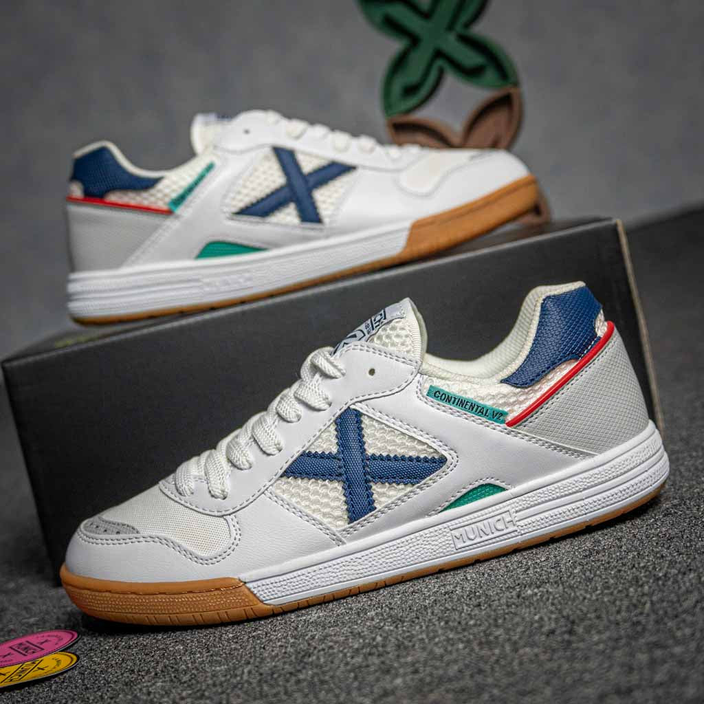 Continental V2 Blanco Azul