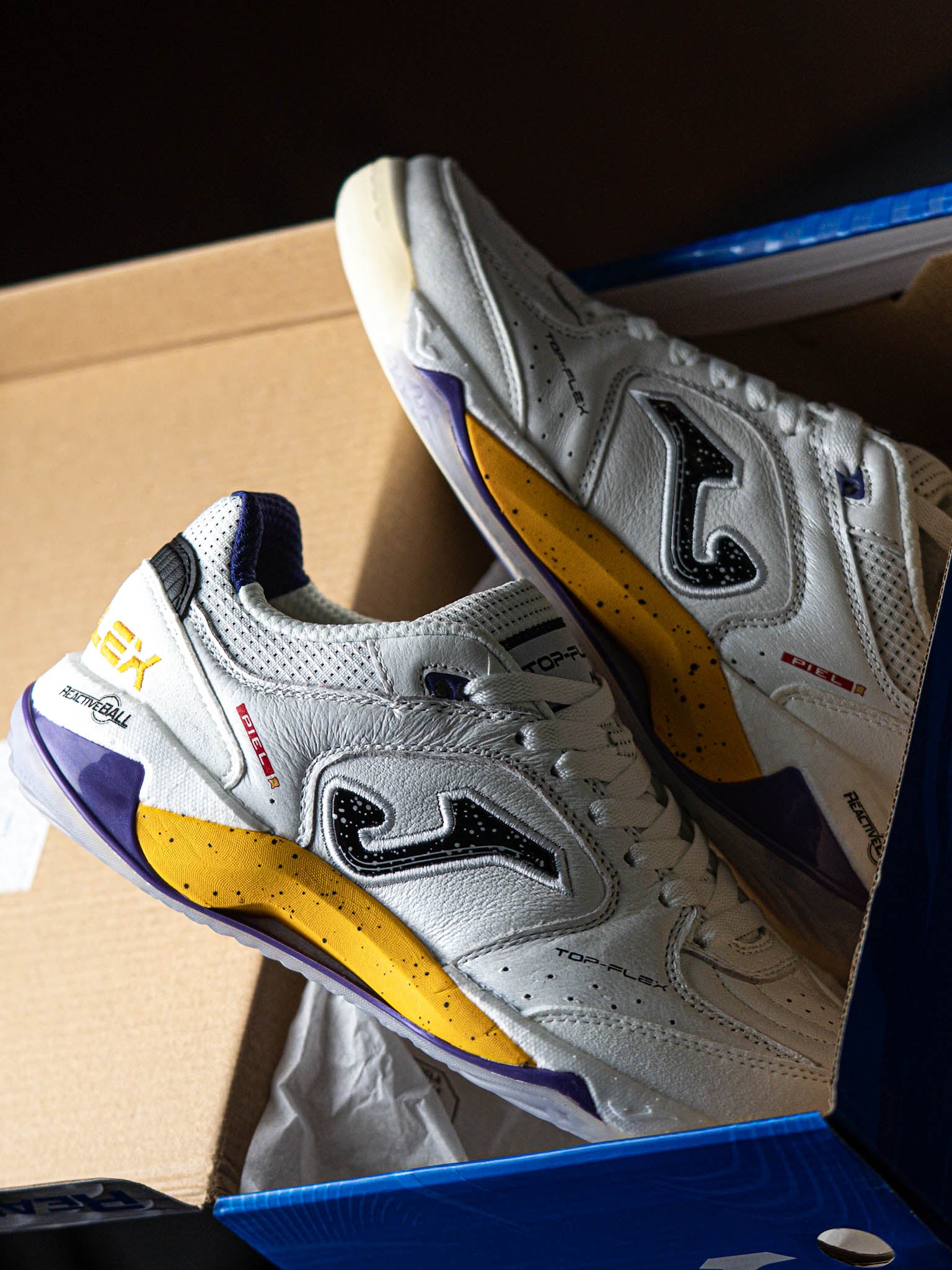 Top Flex Plus Blanco Amarillo