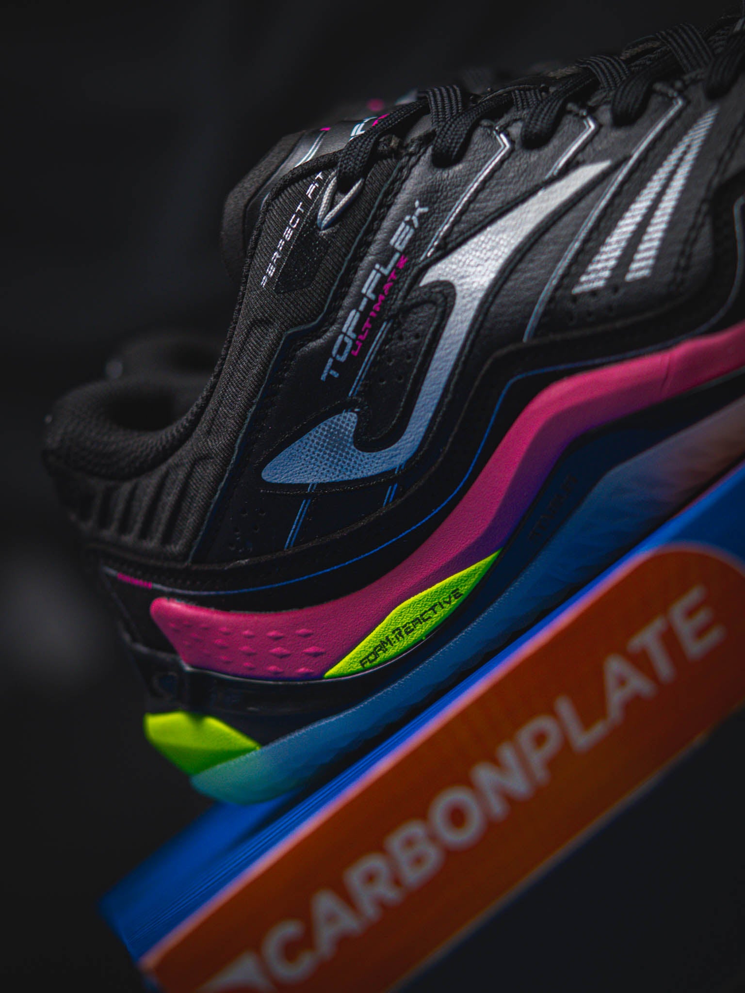 Top Flex Ultimate Negro Fucsia