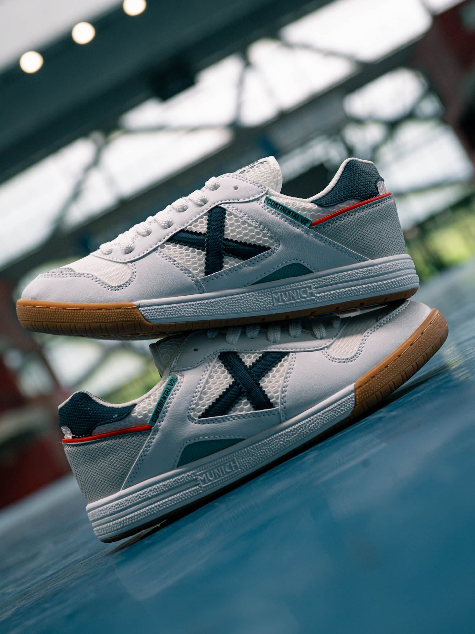 Continental V2 Blanco Azul