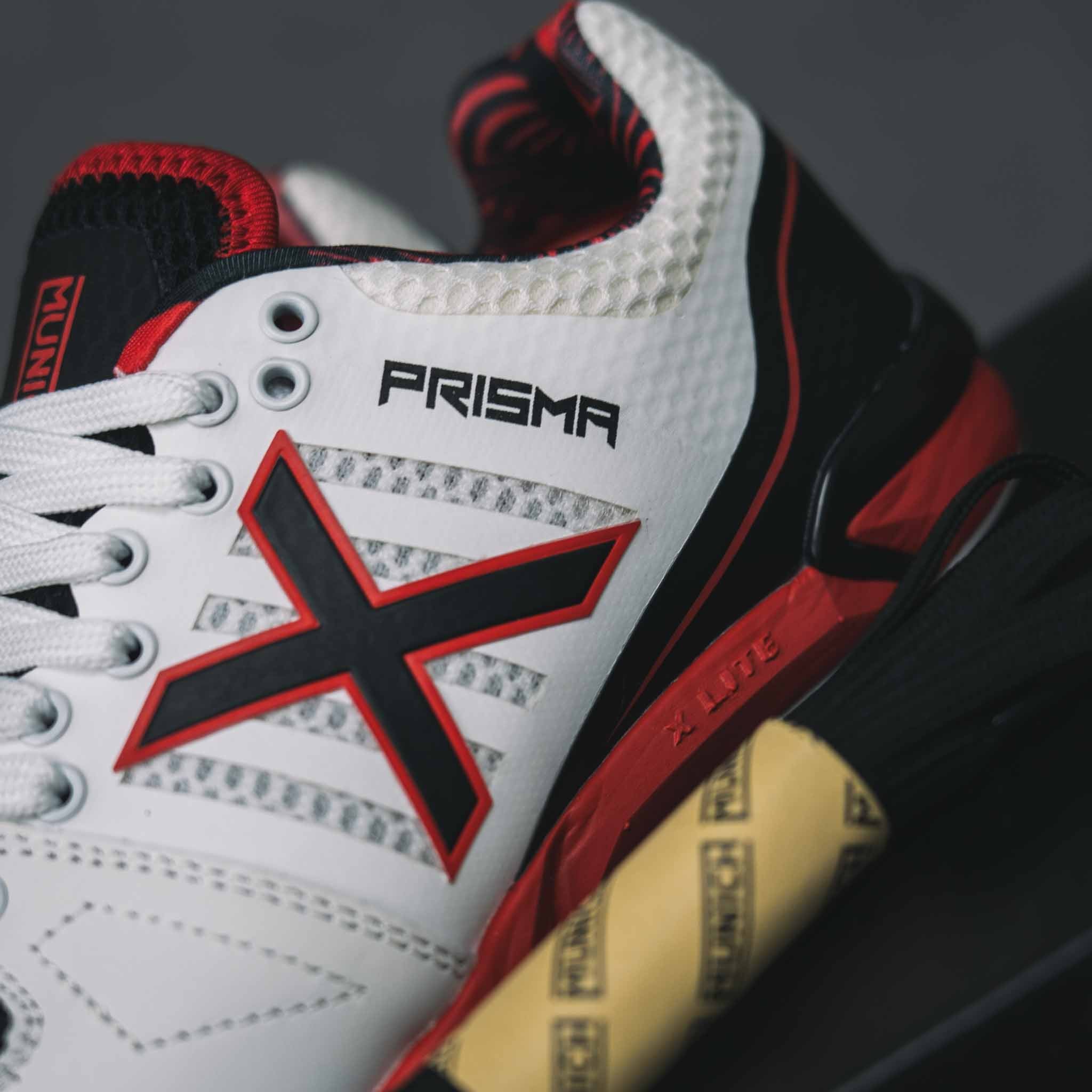Prisma Blanco Rojo