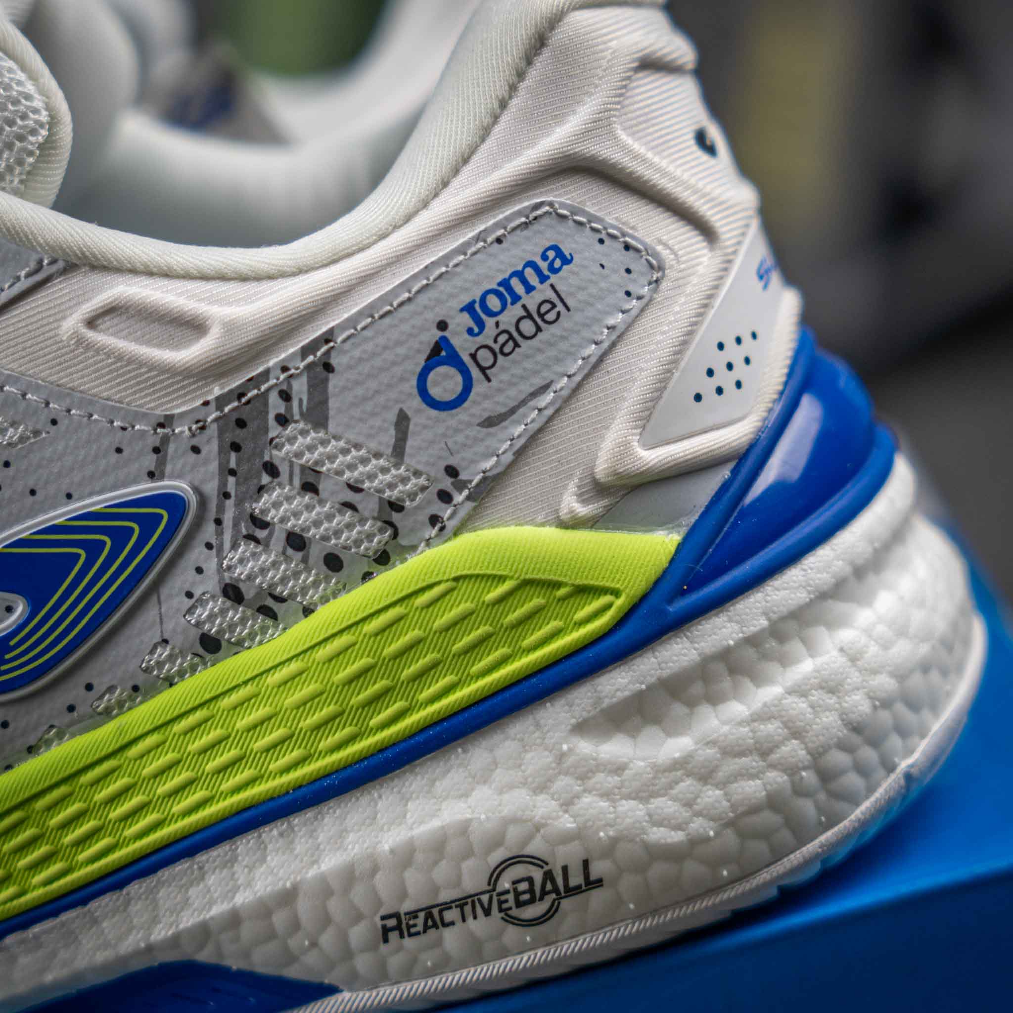 Slam 24 Clay Blanco Amarillo Flúor