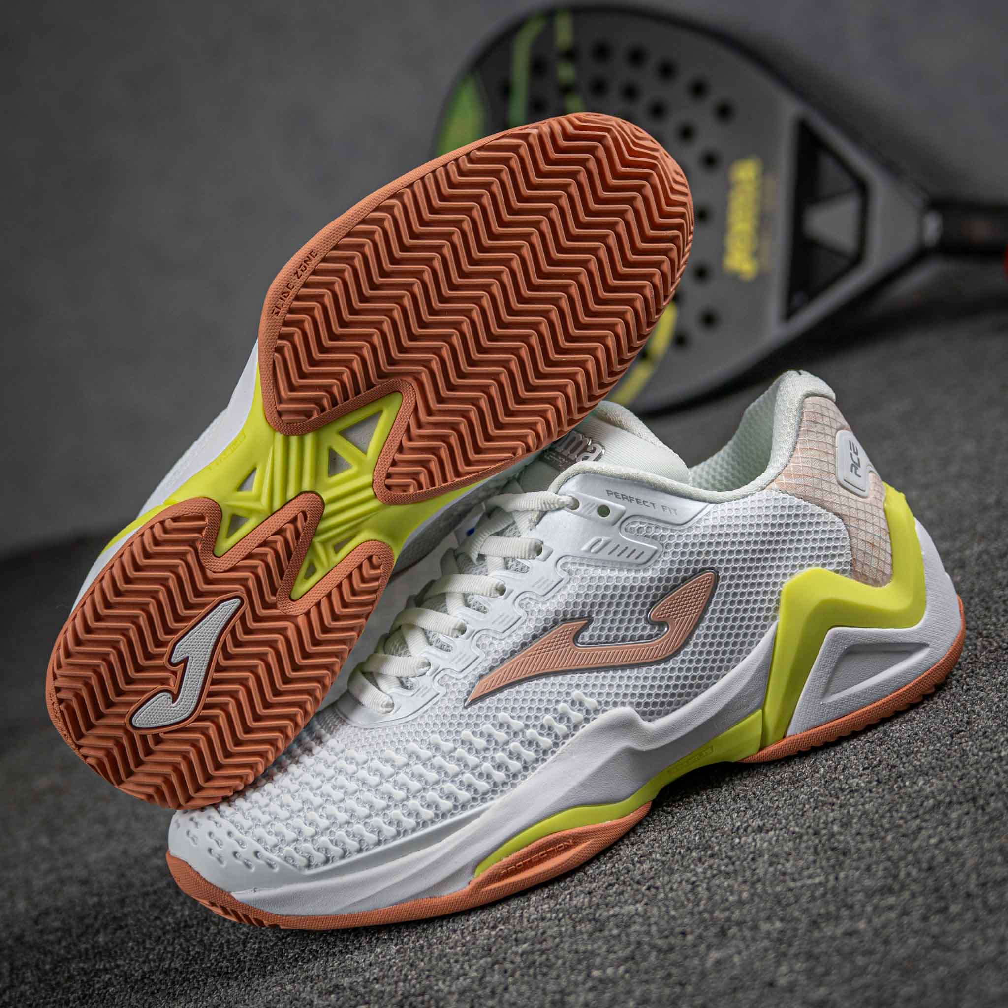 T.ACE 23 Clay Blanco Verde Rosa