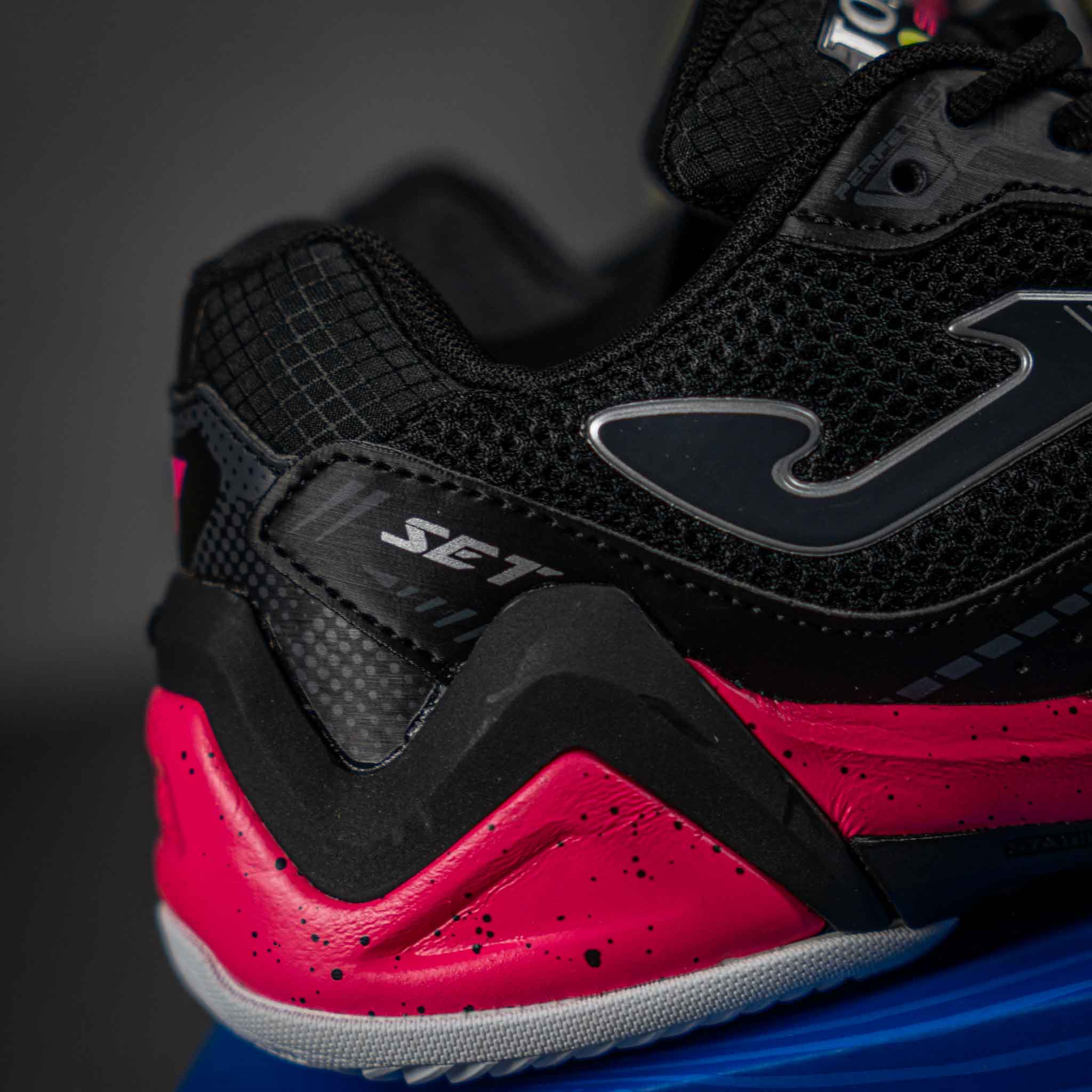 Set Mujer Negro Fucsia