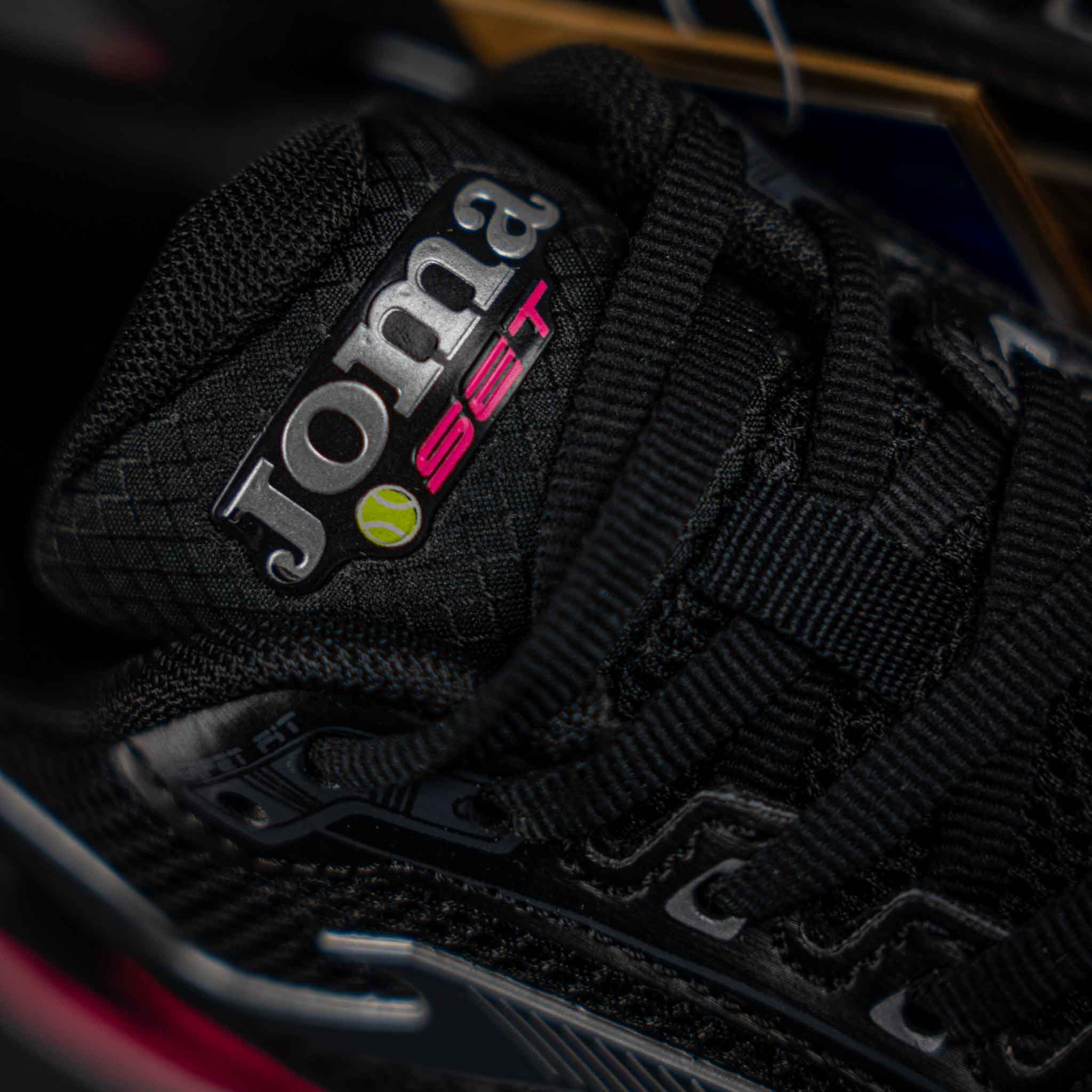 Set Mujer Negro Fucsia