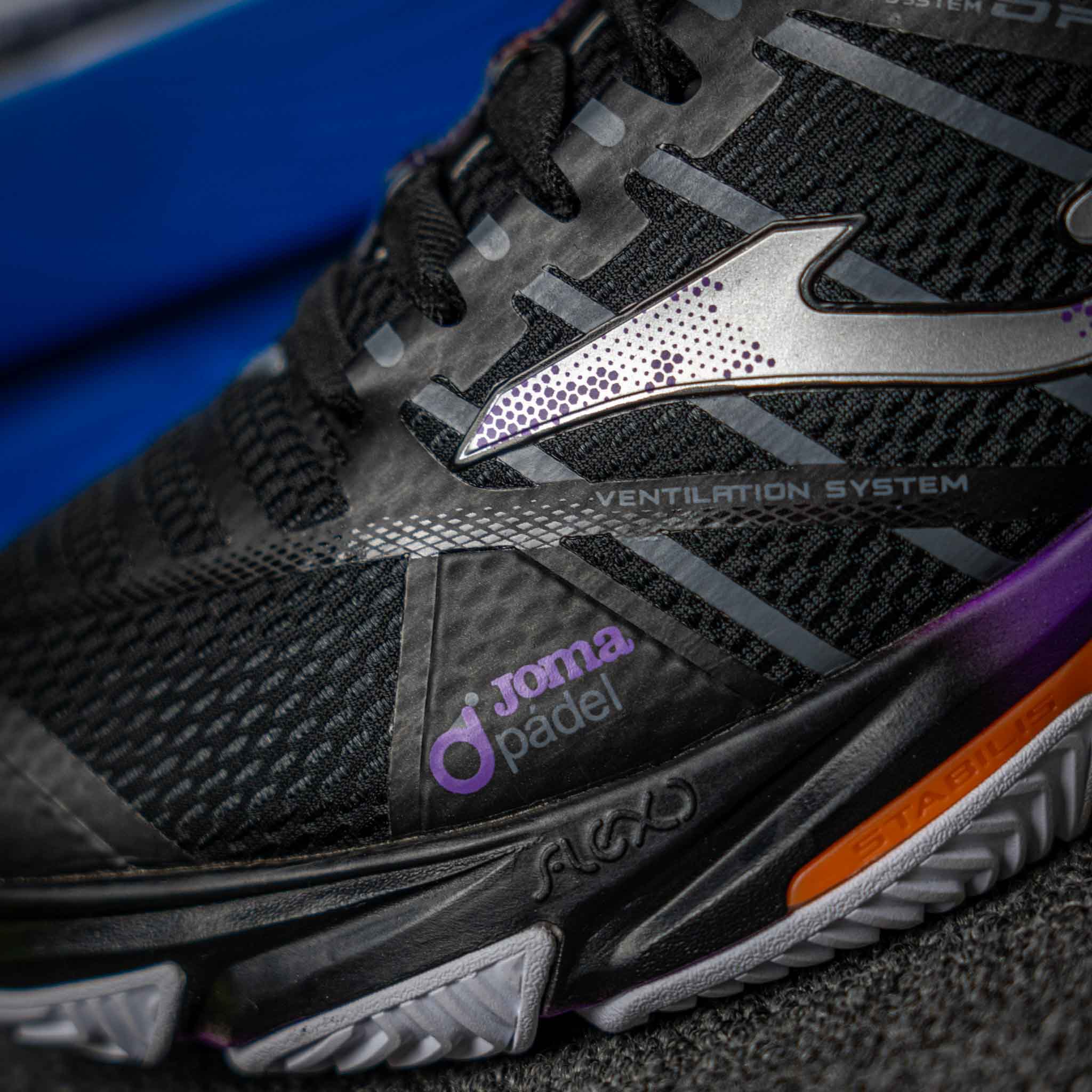 Open 2401 Negro Violeta