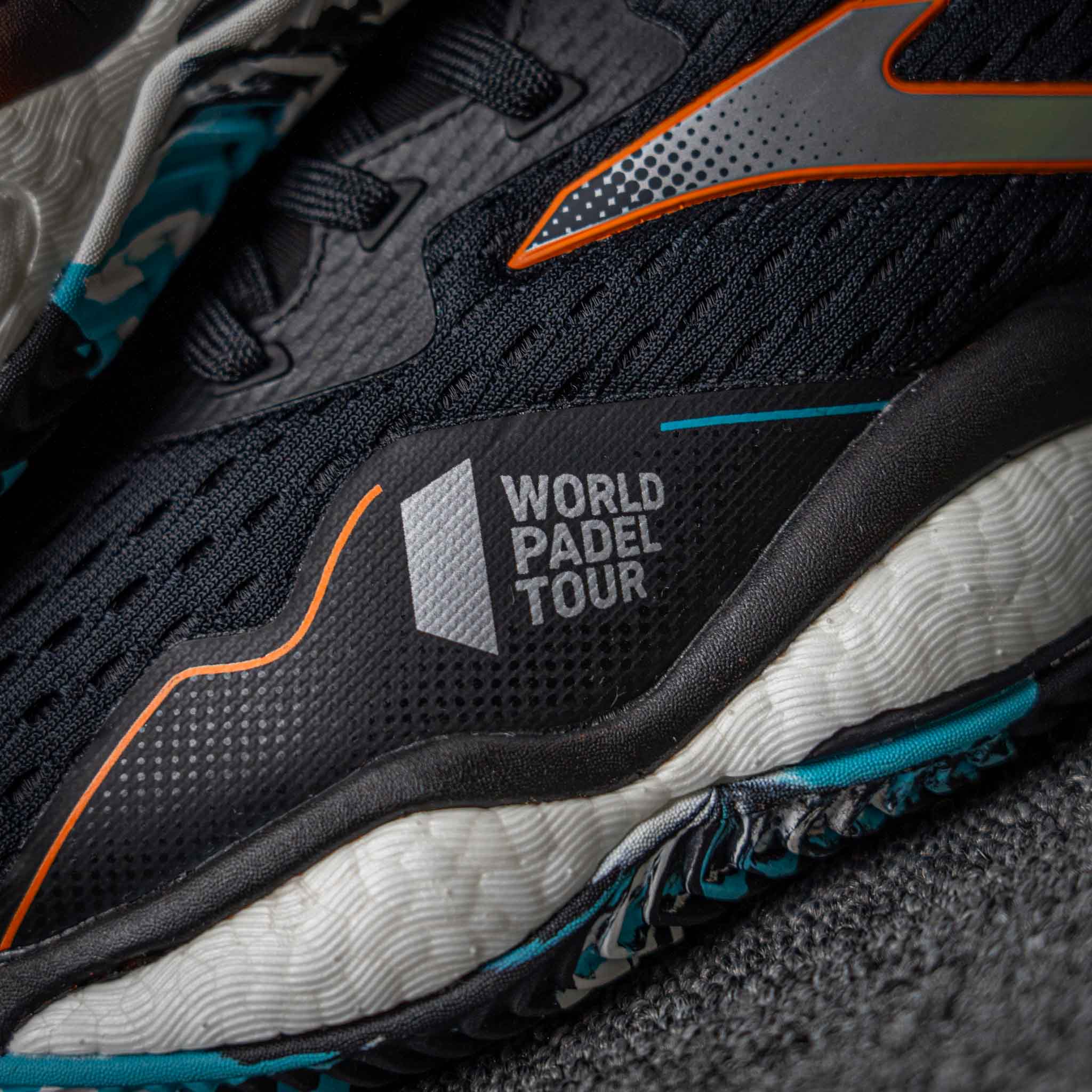 SMASH 23 Clay Negro Turquesa