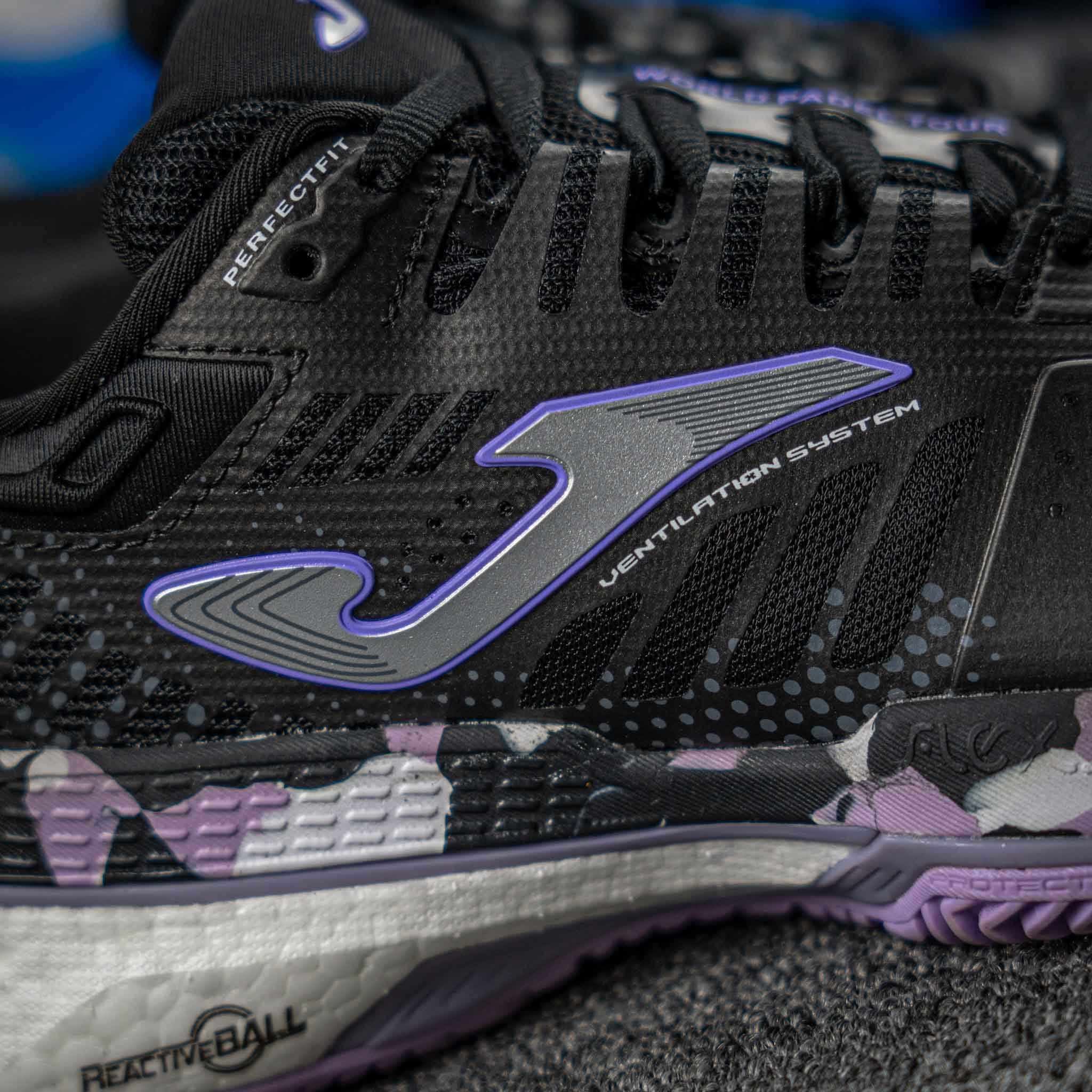 T.SLAM 23 Clay Negro Morado